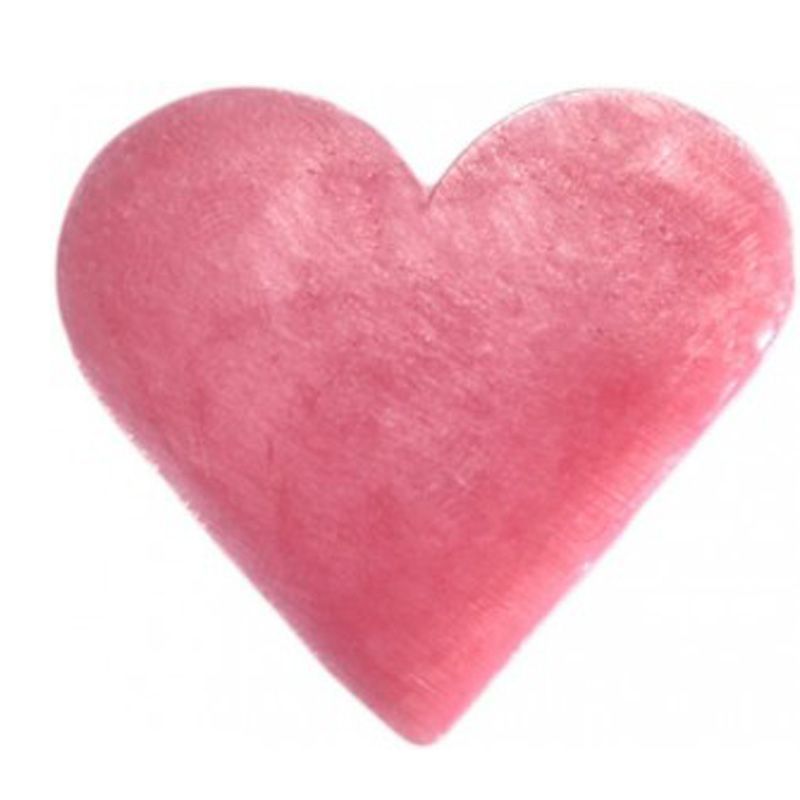 Jaboncito corazon rosa