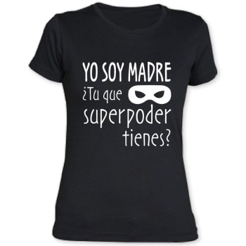 Camiseta 'Mamá con superpoderes'